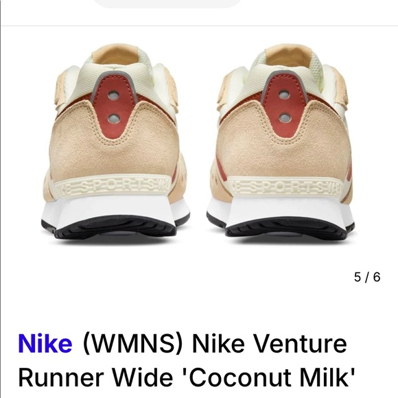 Nike Shoes - NWOT Nike Venture ‘Coconut Milk’ color, size 7